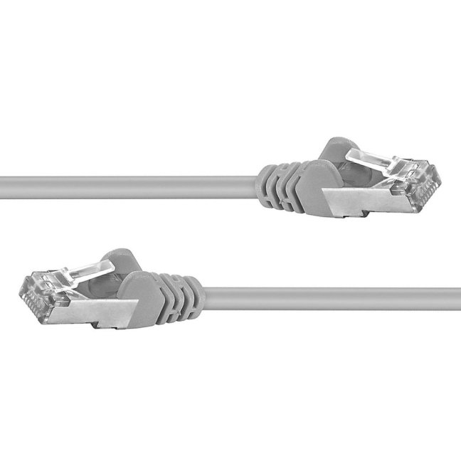 Premiumcord Patch kabel CAT 6a S-FTP,RJ45-RJ45,LSOH, AWG 26/7 1,5m šedá