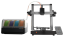 Anycubic Kobra 3 ComboSet of 3D printer, multimaterial system & filaments for multicolor