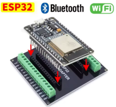 Vývojová deska ESP32 Modul WiFi + Bluetooth Ultra nízká spotřeba energie Dvoujádrový NodeM