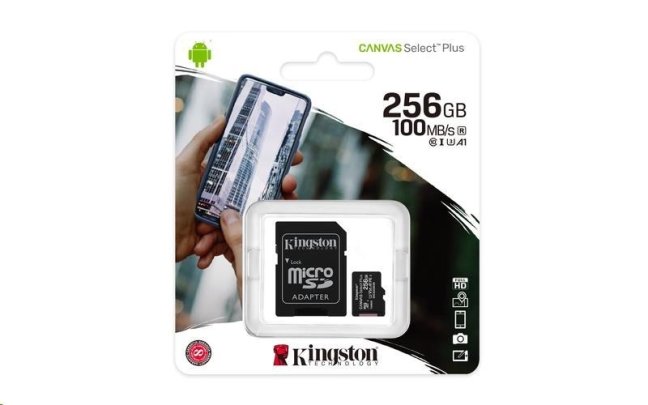 256GB microSDxC card class 10