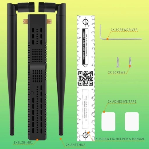 Multifunctional adapter SLZB-MR3 ZigBee Thread Matter ESP32 CC2674P10 MG24 PoE WiFi, PoE