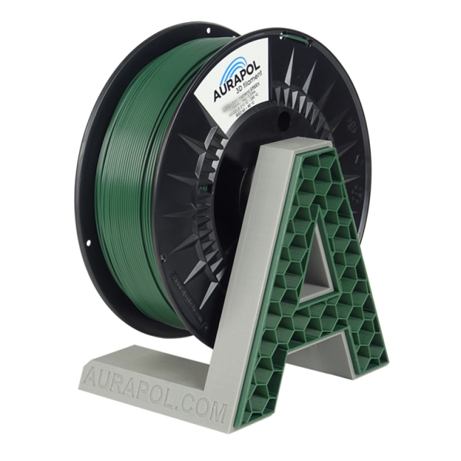 AURAPOL PET-G Filament ARMY Highland zelená 1 kg 1,75 mm