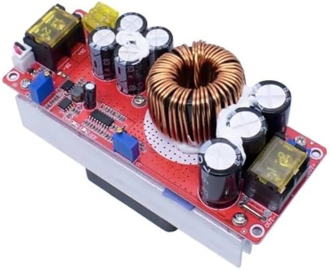 1800W 40A Boost Converter DC-DC Step Up Power Supply Adjustable Module DC10V-60V to 2V-90V
