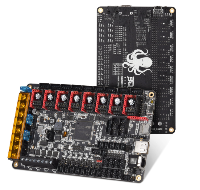 BIGTREETECH Octopus Pro F446l mainboard with opt. adjustable voltage up to max.60V