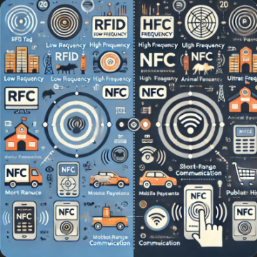 Comparison of NFC and RFID technologies