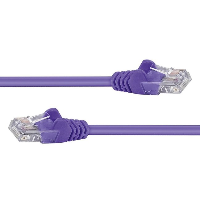 PremiumCord Patch kabel UTP RJ45-RJ45 level 5e 1m fialová