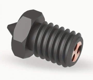What is a nozzle for 3D CHT technology
