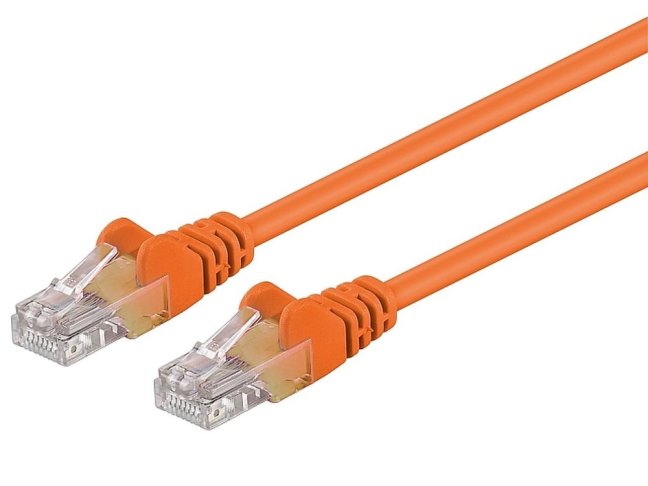 PremiumCord Patch kabel UTP RJ45-RJ45 CAT6 7m oranžová