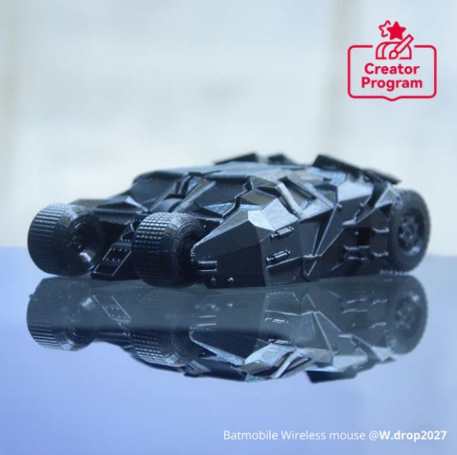 Bambu Lab - Batmobile V Wireless mouse