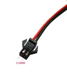 JST SM 2.54mm Pitch 8Pin Male to Female Plug, 20cm cable length