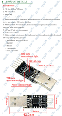 CP2102 Micro USB 2.0 to UART TTL 5PIN Connector Module Serial Converter STC Replace FT232