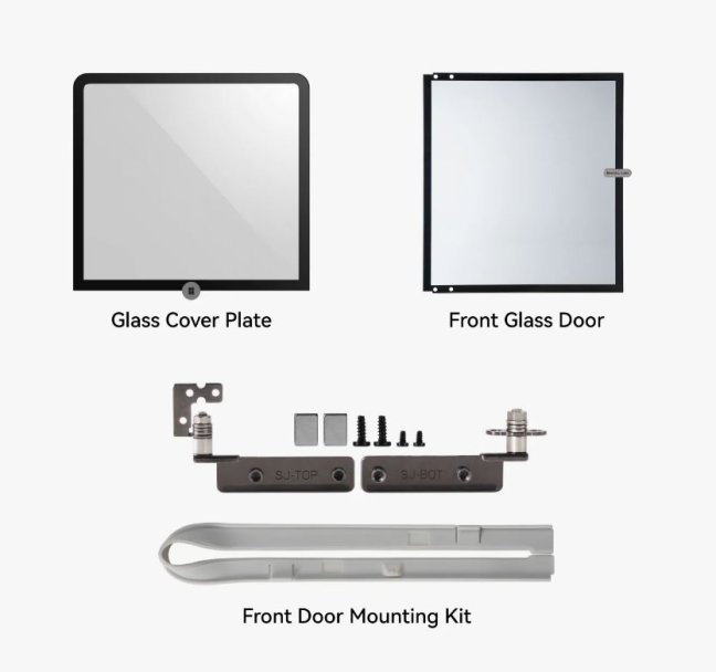 Bambu Lab - P1P to P1S Upgrade Kit - P1P Enclosure Kit :: MICROWARE (tm ...