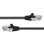 Premiumcord Patch kabel CAT6a S-FTP, RJ45-RJ45, AWG 26/7 7m černá