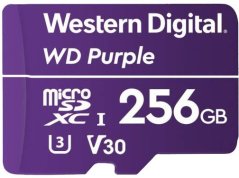 WD micro SDXC card 256GB Purple WDD256G1P0C