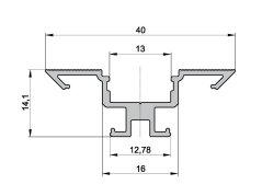 LED profil R1_2 LED profil R1_2
