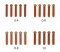 ELEGOO - Multi-Size Brass Nozzle Kit forOrangeStorm Giga