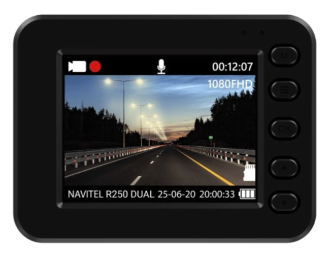 Autokamera Navitel R250 Dual černá