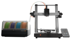 Anycubic Kobra 3 ComboSet of 3D printer, multimaterial system & filaments for multicolor