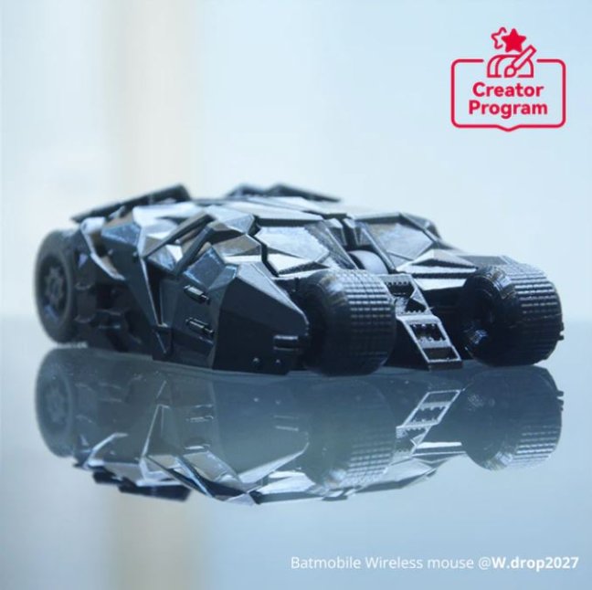 Bambu Lab - Batmobile V Wireless mouse