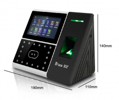 iFace302 attendance terminal for face and fingerprint recognition