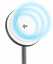 AlzaPower WQT310 Wireless Qi2 Compatible with MagSafe Charger Stand 15W černá