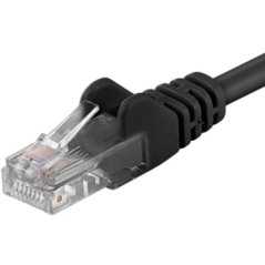 PremiumCord Patch cable UTP RJ45-RJ45 level 5e 3m black