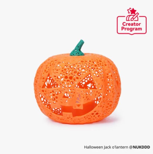 Bambu Lab - Halloween Classic Carved Pumpkin Lantern