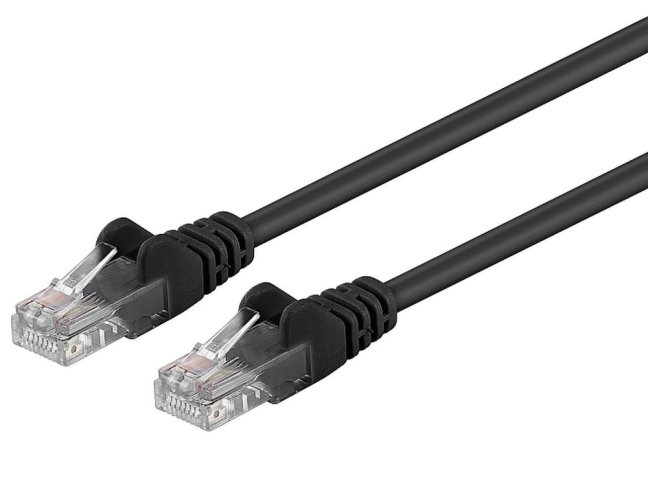 PremiumCord Patch kabel UTP RJ45-RJ45 level 5e 10m černá