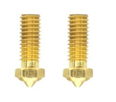 QIDI - Q1-Pro/X-Max 3/X-Plus 3/X-Smart 3 Brass Nozzle (2pcs) 0.2 mm