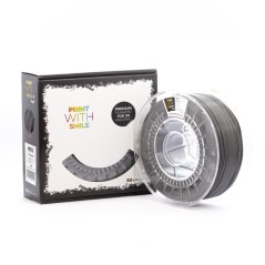PRINT WITH SMILE - filament PET-G - 1,75 mm - GREY - 1 kg