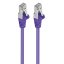 Premiumcord Patch kabel CAT6a S-FTP, RJ45-RJ45, AWG 26/7 7m fialová