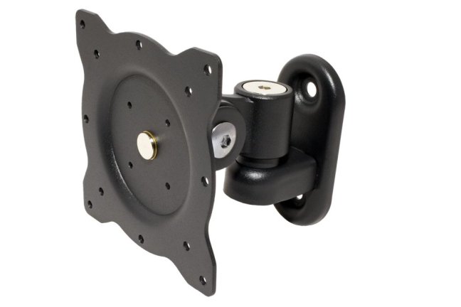 ROLINE Držák LCD monitoru, montáž na zeď, 2 klouby, černý