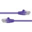 PremiumCord Patch kabel UTP RJ45-RJ45 CAT6 3m fialová