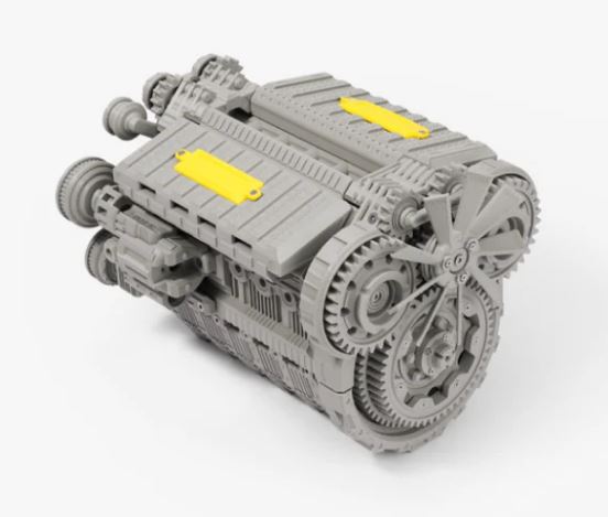 Bambu Lab - Flaming Fox V8 Engine