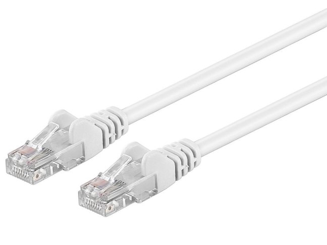 PremiumCord Patch kabel UTP RJ45-RJ45 level 5e 7m bílá