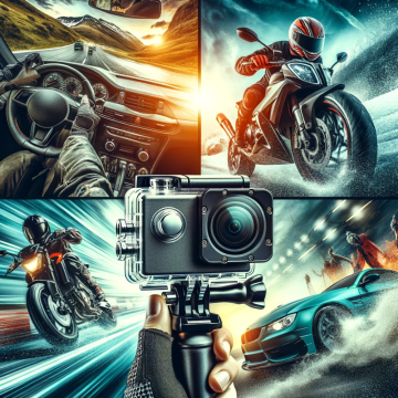 Kamery auto, moto, sport