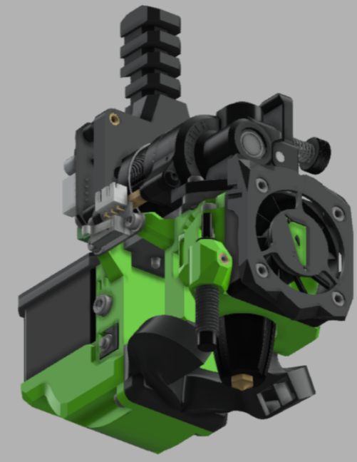 Sada Rig RAT RIG V-CORE 3.1 TOOLHEAD V1.0 sada vč.LDO Orbiter V2.0 Extruder a ...