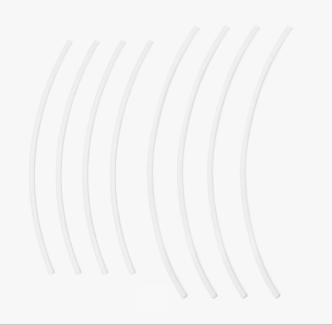 Bambu PTFE Tube (8pcs) - For AMS inside