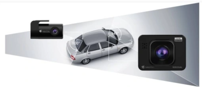 Autokamera Navitel R250 Dual černá