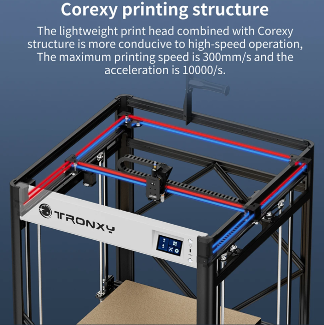 VEHO 600 PRO V2 Upgrade 3D Printer 600*600*600mm, CoreXY, Klipper, Wifi