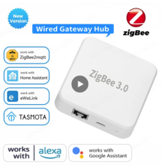 eWeLink Smart Home ZigBee 3.0 Wired Gateway Hub Ethernet Bridge, TASMOTA MQTT